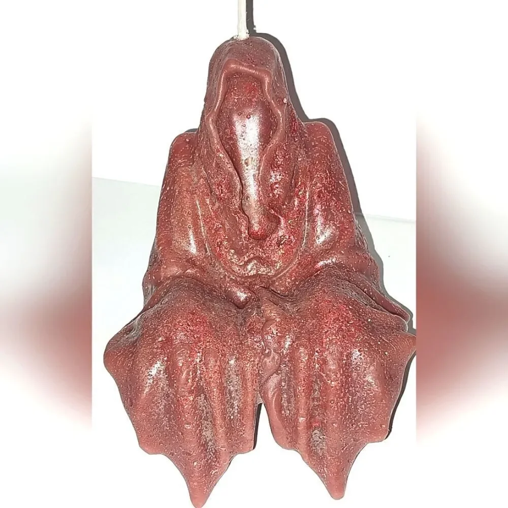 Hand crafted limited edition Grim reaper candle